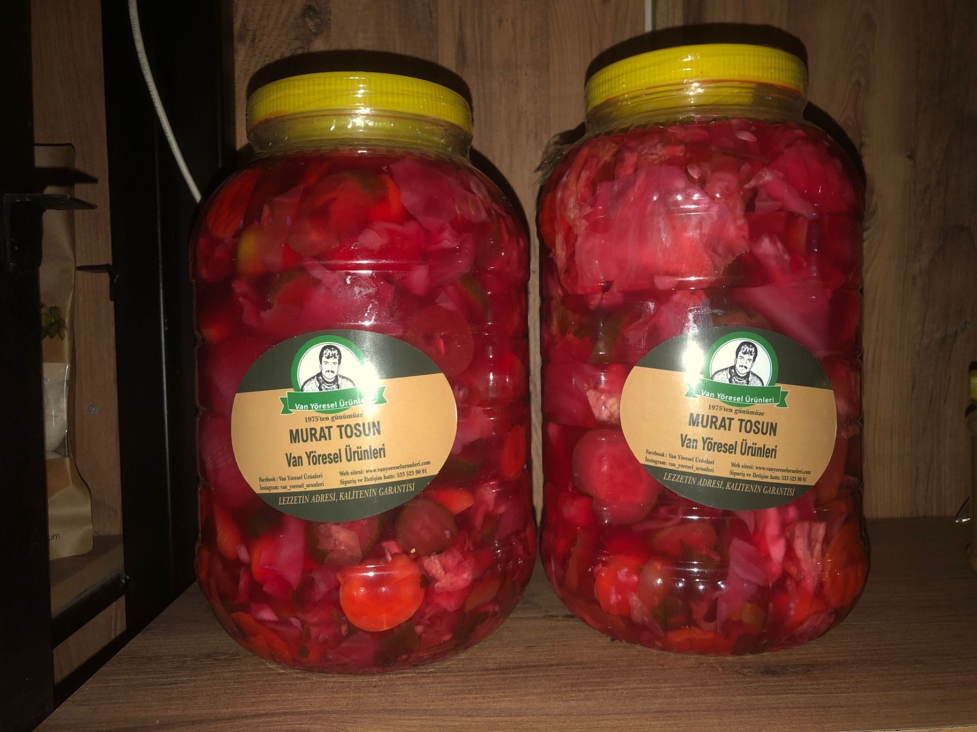 Geleneksel Ev Yapımı 5 Litre Acısız Karışık Turşu